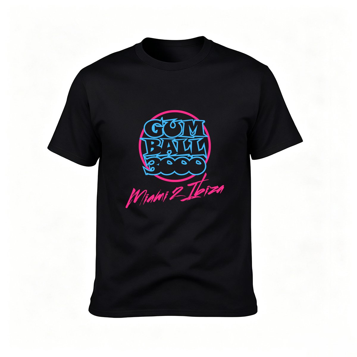 Gumball 3000 Miami to Ibiza Event T-Shirt Men's Women's Fashion Gift