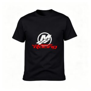 Mercury Racing Logo T-Shirt Men's Black Cotton Casual Wear