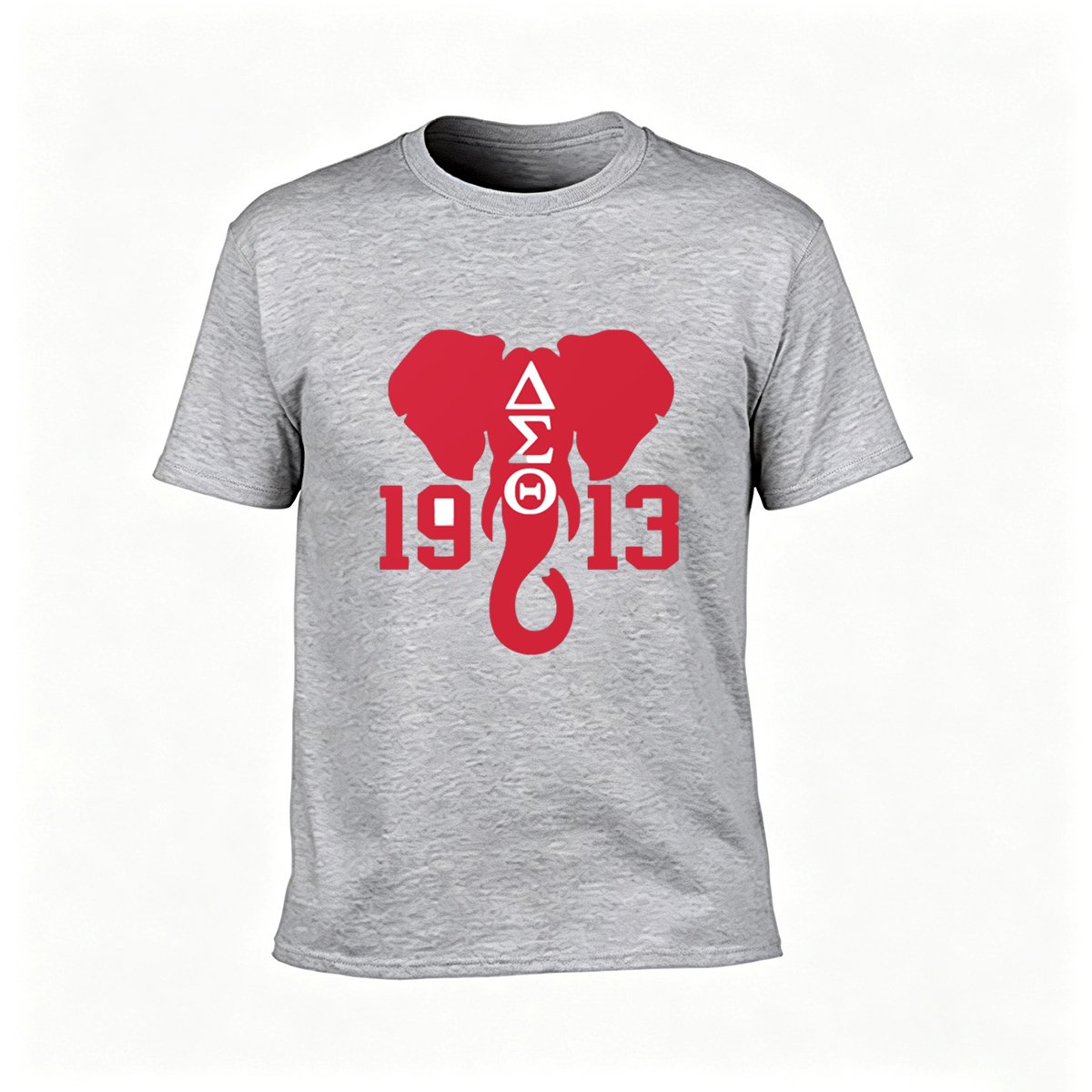 Delta Sigma Theta Elephant 1913 Men's T-Shirt - Image 3