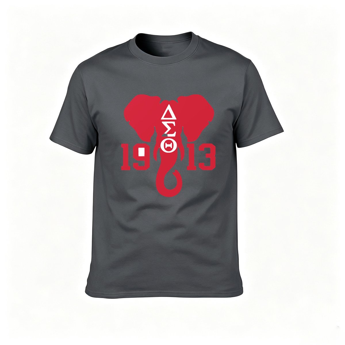 Delta Sigma Theta Elephant 1913 Men's T-Shirt - Image 6