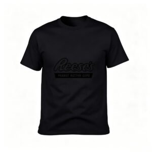Reeses Peanut Butter Cups Logo T-Shirt Men's Casual Wear