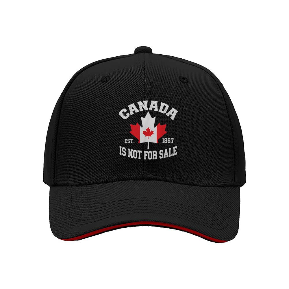 Canada Not For Sale Men's Baseball Cap Patriotic Gift Hat