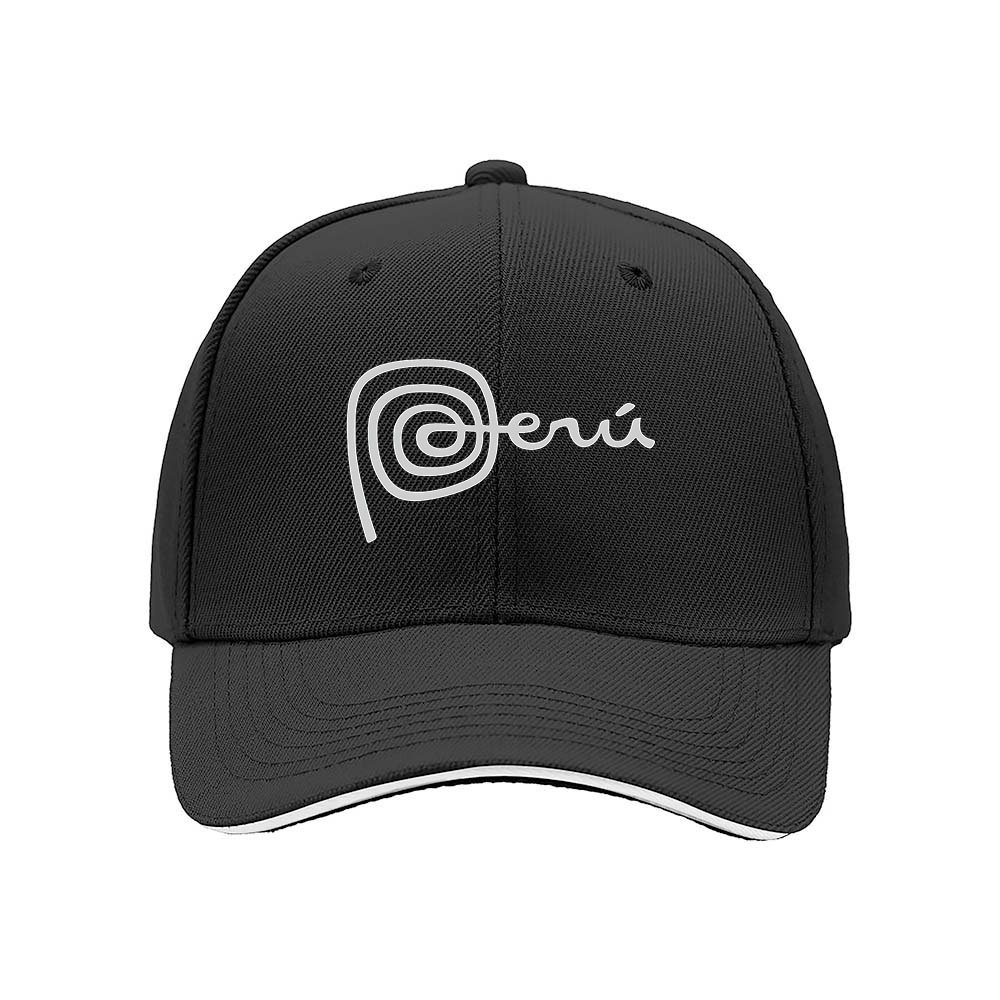 Peru Logo Baseball Cap Men Women Travel Gift Hat - Image 3