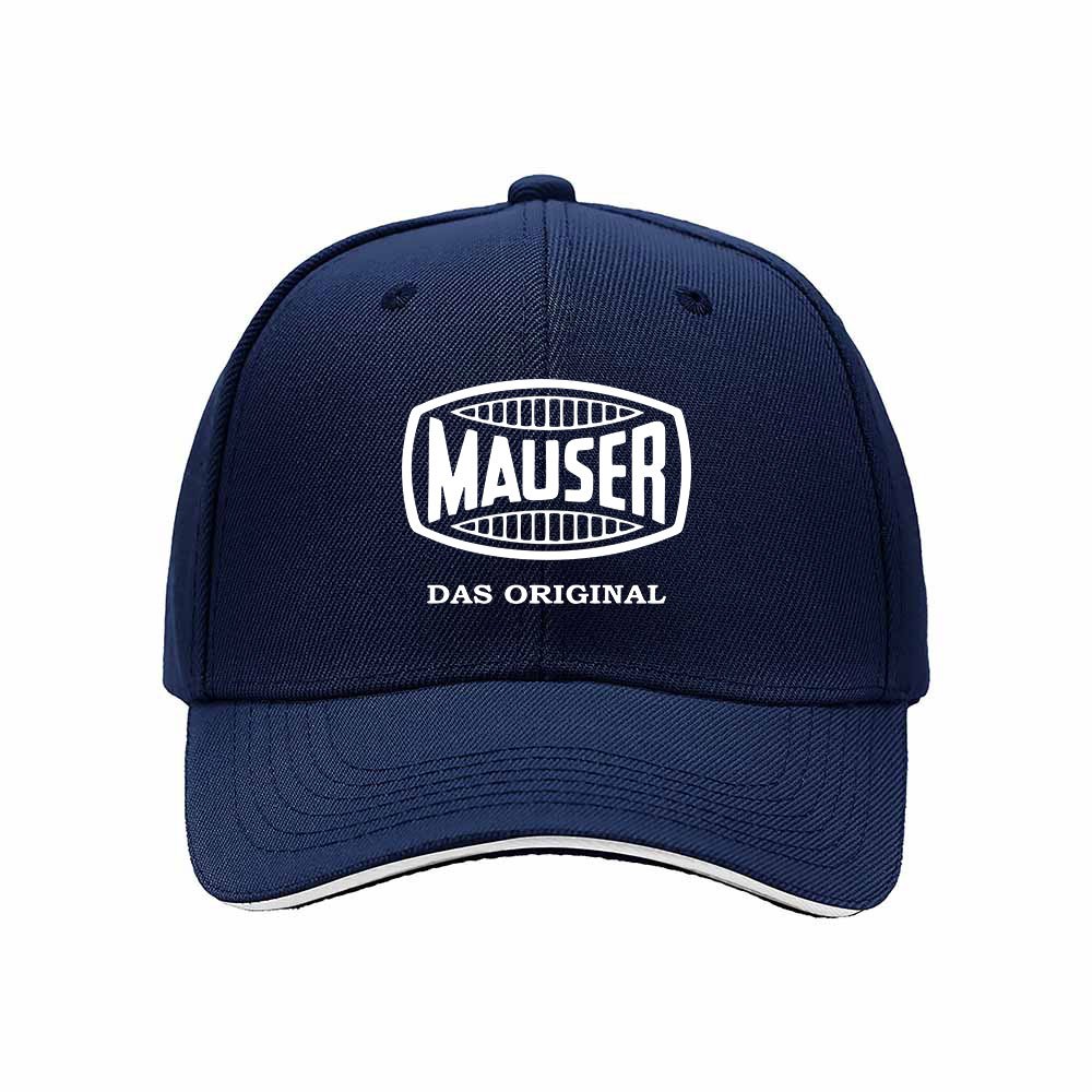 Mauser Das Original Men's Baseball Cap Black Red Trim - Image 2