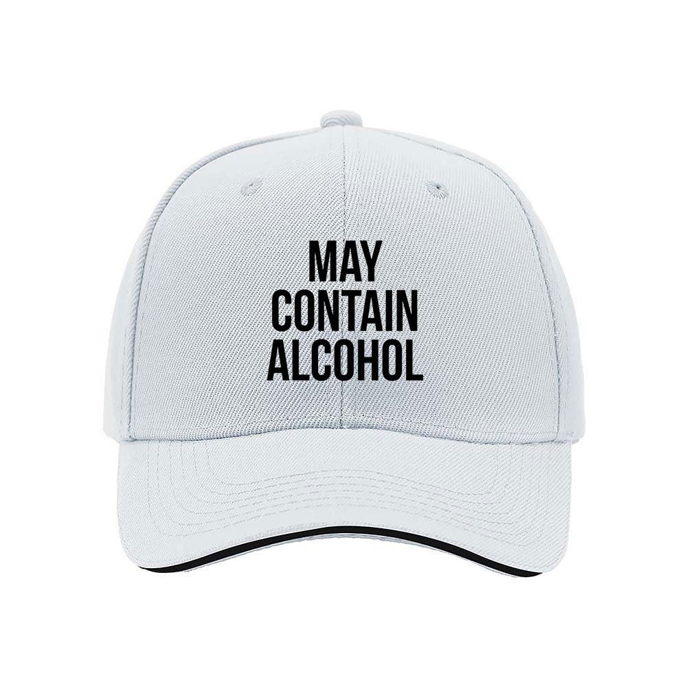 May Contain Alcohol Men's Baseball Cap Funny Gift Hat - Image 5