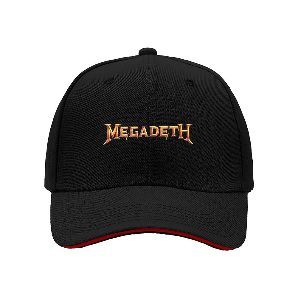 Megadeth Logo Men's Baseball Cap Black Metal Band Hat Gift