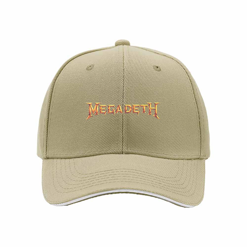 Megadeth Logo Men's Baseball Cap Black Metal Band Hat Gift - Image 4