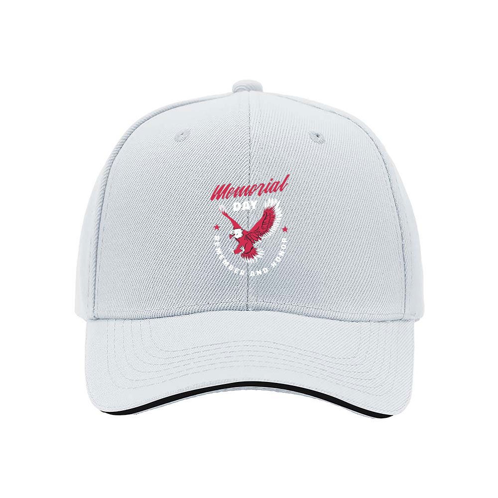 Memorial Day Eagle Cap Men's Women's Baseball Hat Remember Honor Gift - Image 5