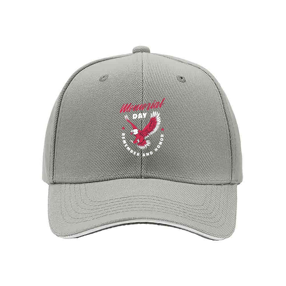 Memorial Day Eagle Cap Men's Women's Baseball Hat Remember Honor Gift - Image 7