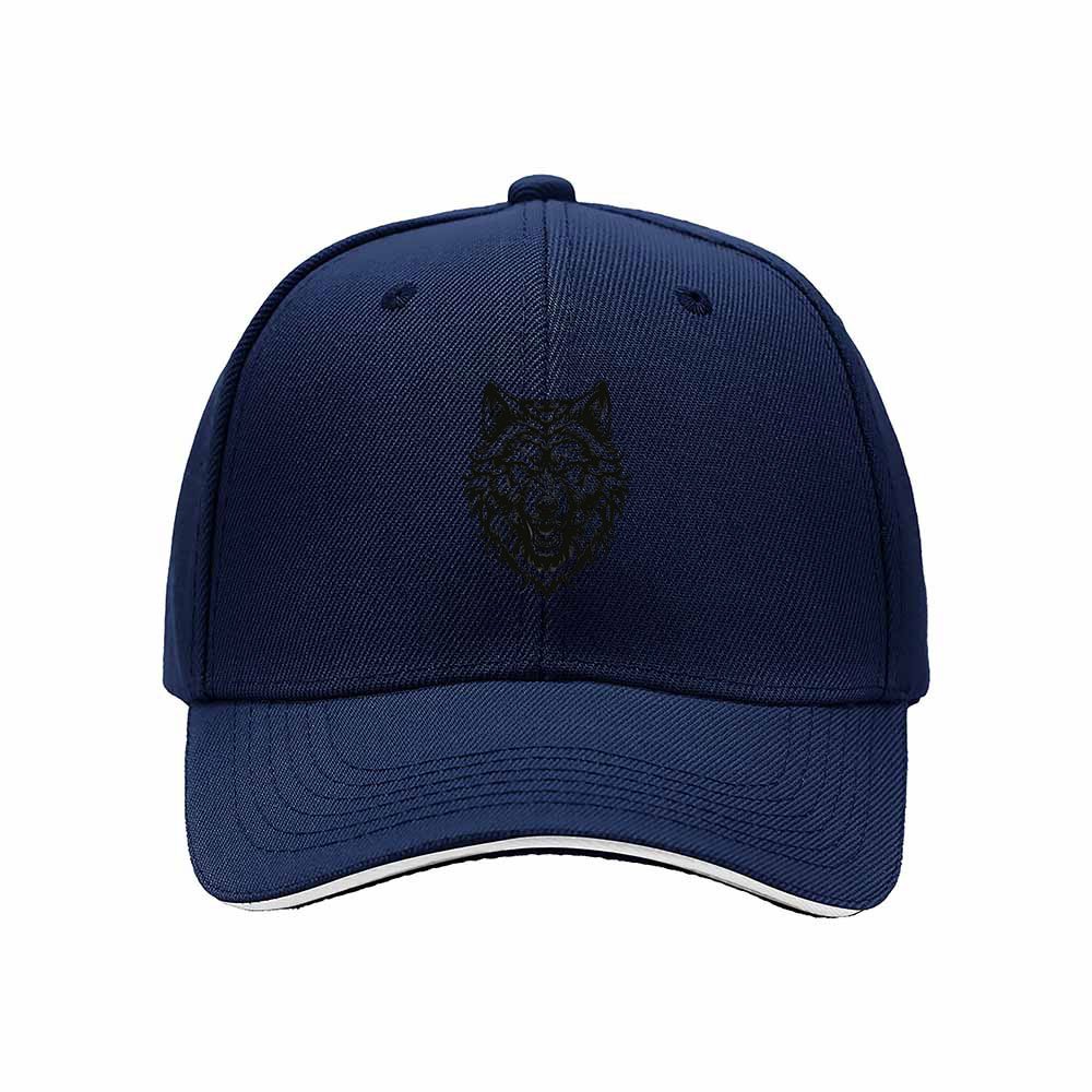 Black Tiger Embroidered Baseball Cap Men's Women's Gift Sport Hat - Image 2