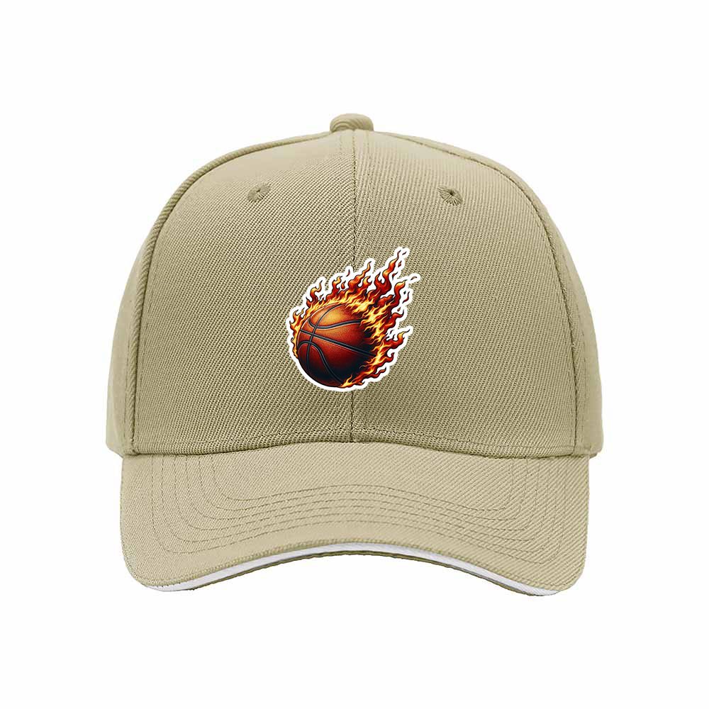 Miami Heat Basketball Flame Logo Men's Baseball Cap Gift for Fans - Image 4