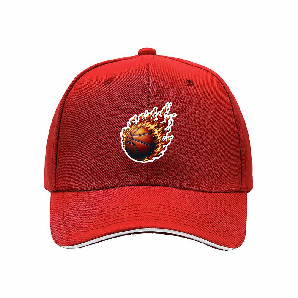 Miami Heat Basketball Flame Logo Men's Baseball Cap Gift for Fans - Image 6