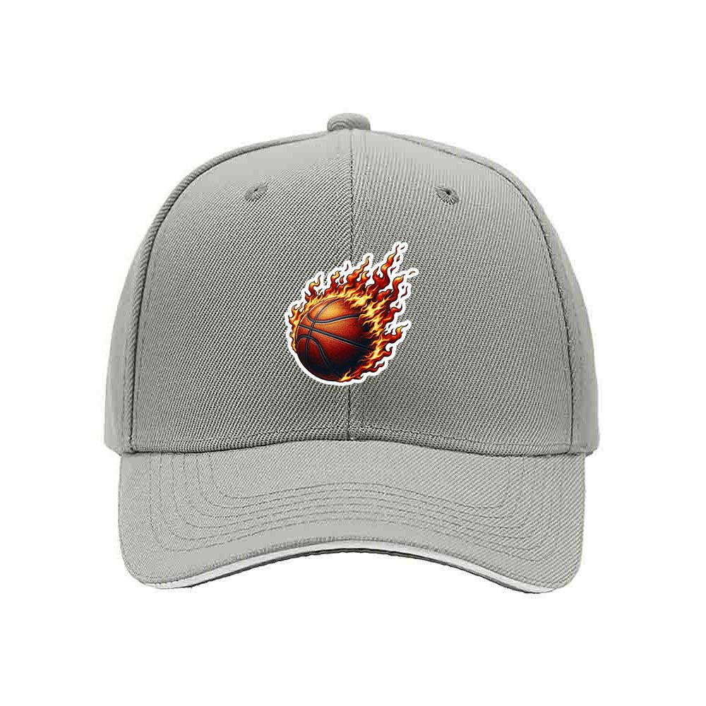 Miami Heat Basketball Flame Logo Men's Baseball Cap Gift for Fans - Image 7