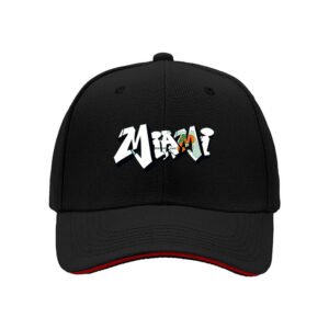 Miami Graffiti Print Baseball Cap for Men Women Casual Gift Hat