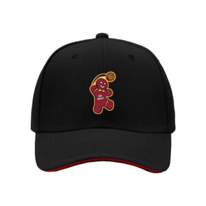Gingerbread Man Basketball Miami Heat Cap Men's Baseball Hat Gift