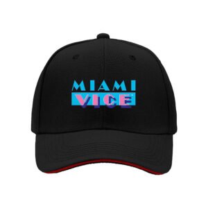 Miami Vice Logo Baseball Cap Men Women Streetwear Gift Hat
