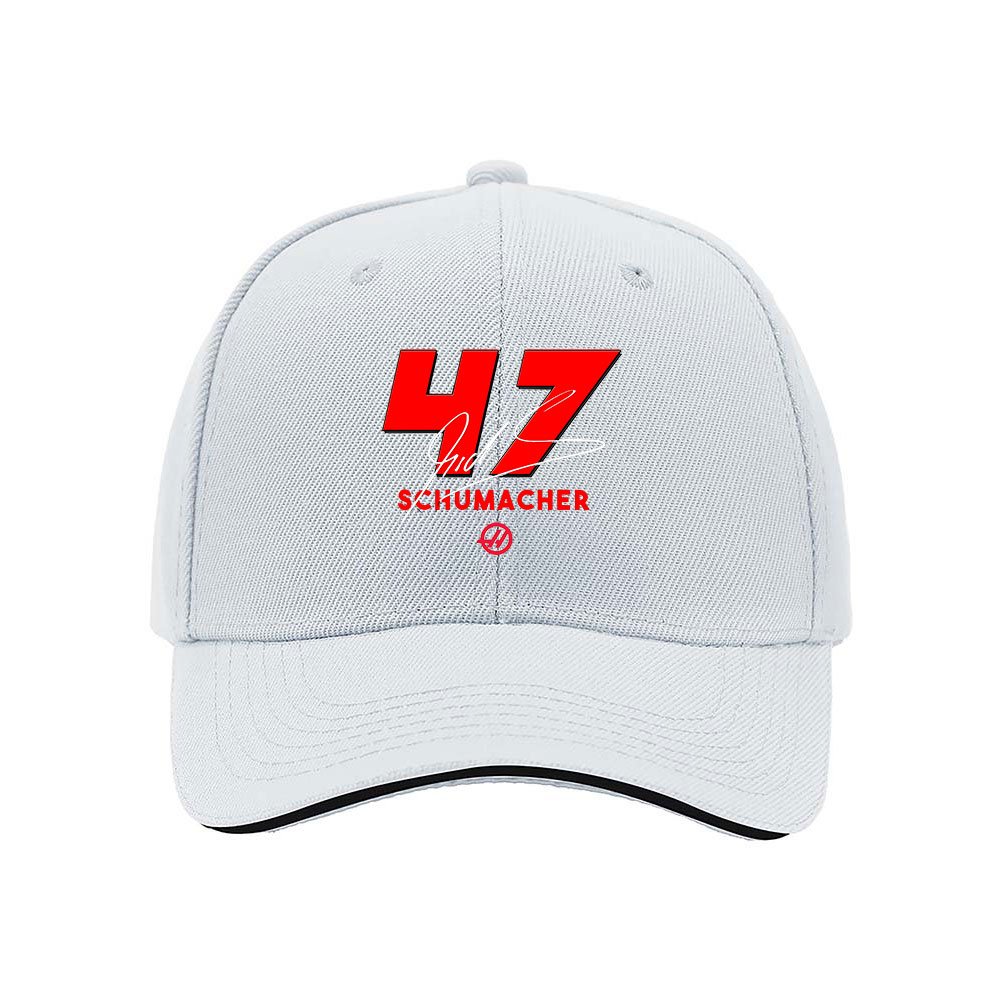 47 Schumacher Men's Baseball Cap Red Logo Gift Hat - Image 5