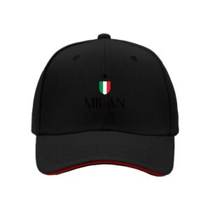 Milan Italy Flag Baseball Cap Men Women Gift Fashion Hat