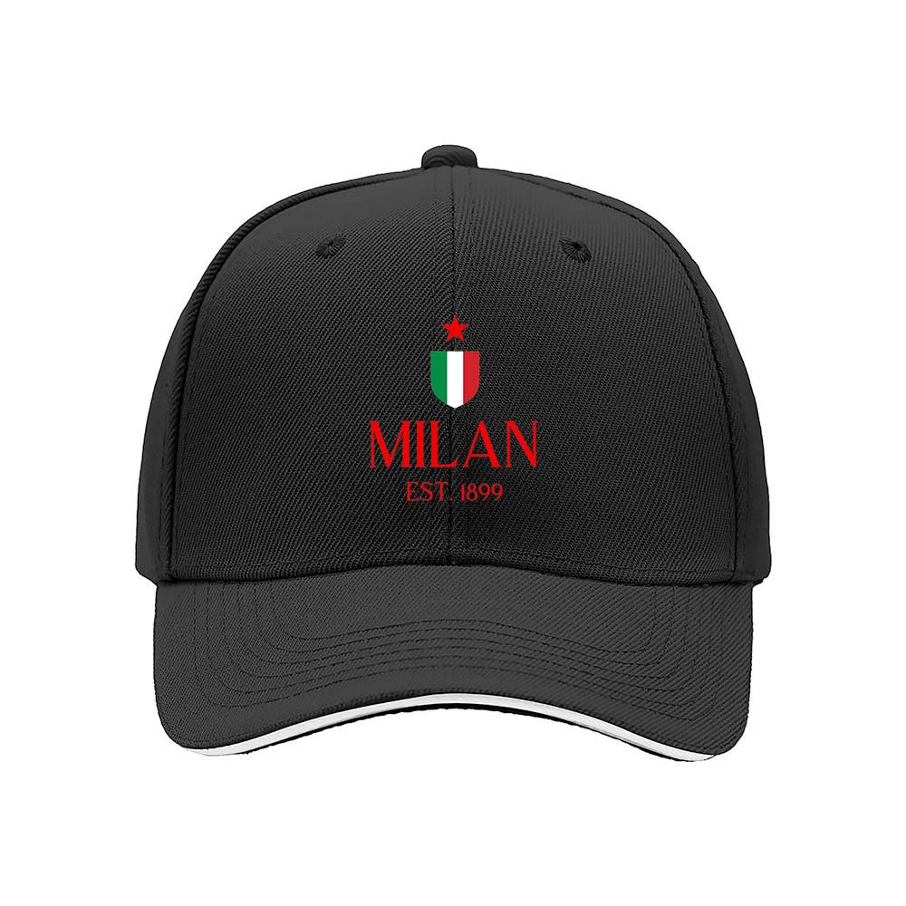 Milan Football Club Cap Men's Baseball Hat Gift for Fans - Image 3