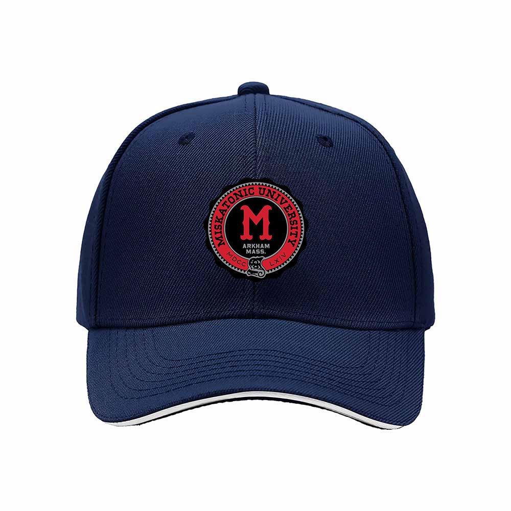 Men's Black Baseball Cap with Misrasonic University Logo for Gifts and Casual Wear - Image 2