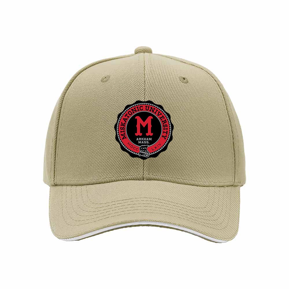 Men's Black Baseball Cap with Misrasonic University Logo for Gifts and Casual Wear - Image 4