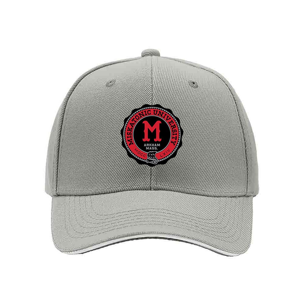 Men's Black Baseball Cap with Misrasonic University Logo for Gifts and Casual Wear - Image 7