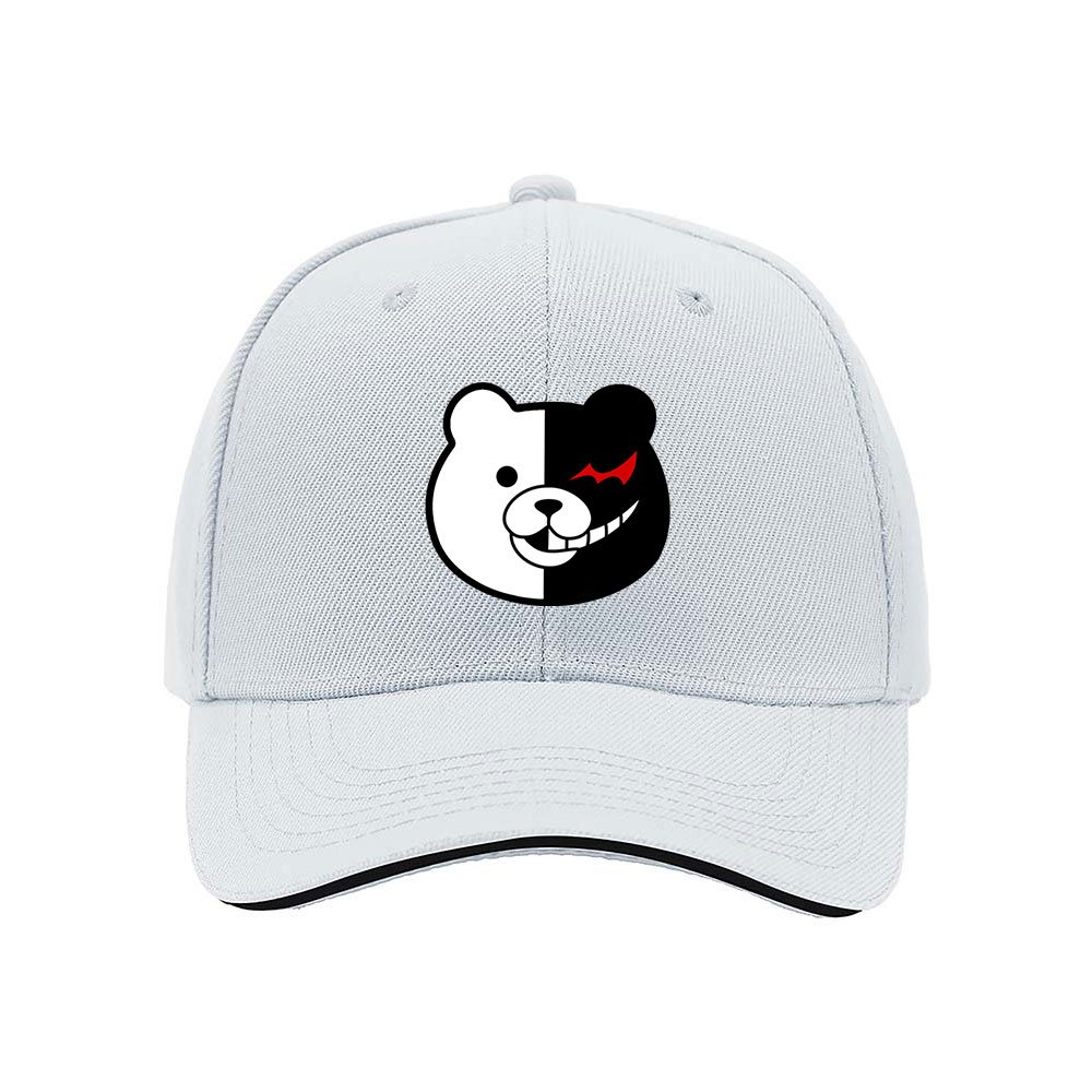 Monochrome Bear Face Baseball Cap for Men Women Gift Style - Image 5