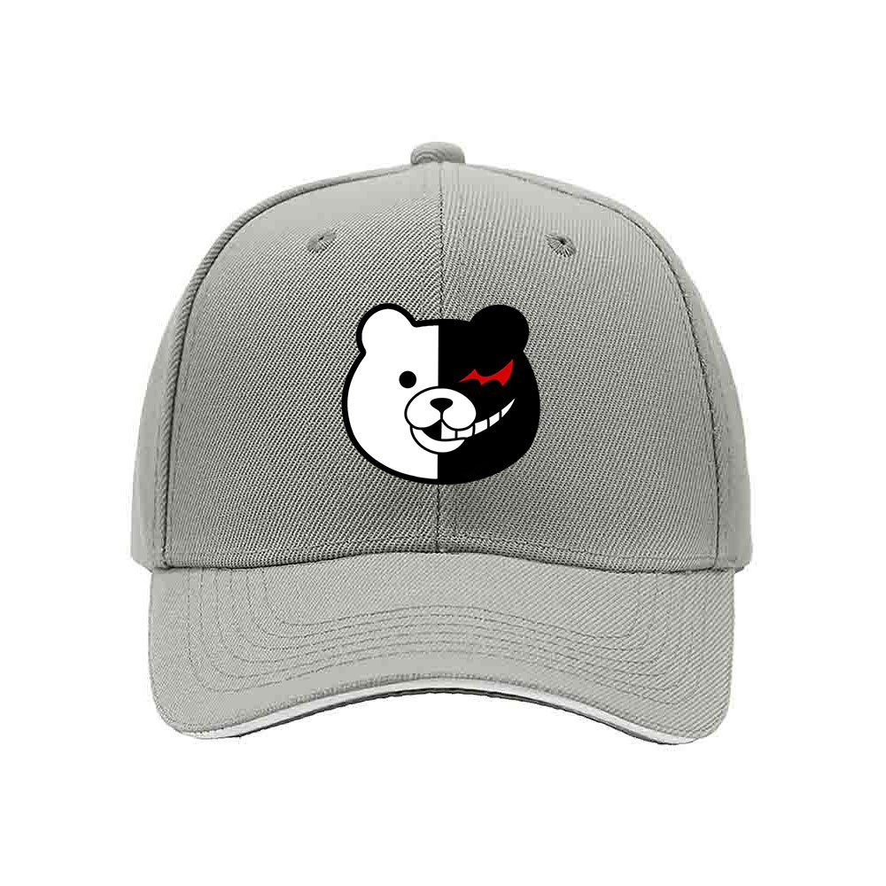 Monochrome Bear Face Baseball Cap for Men Women Gift Style - Image 7