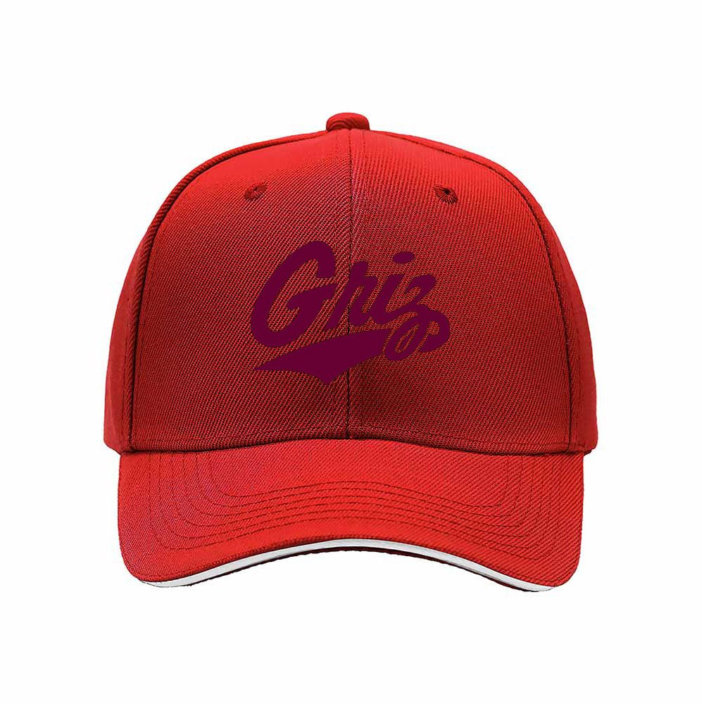 Griz Logo Baseball Cap Men's Women's Gift Sport Hat - Image 6