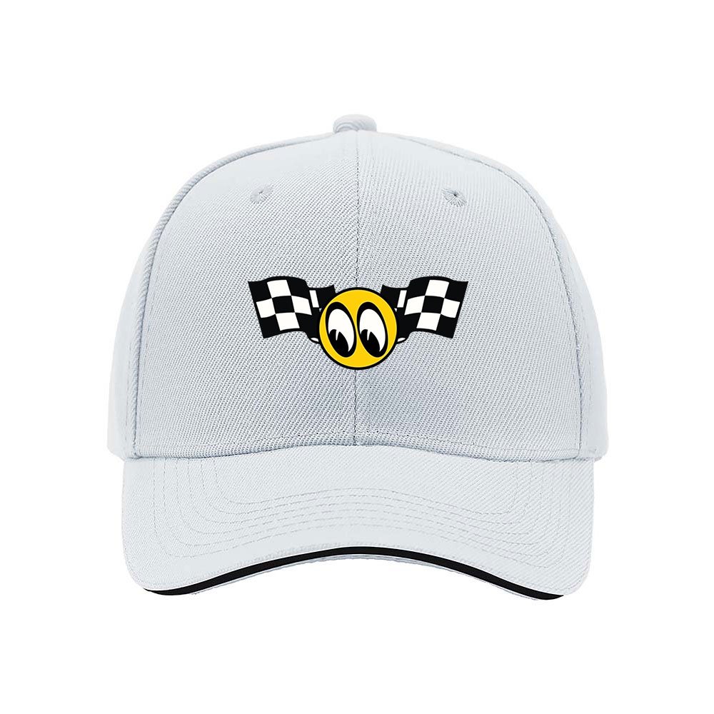 Checkered Flag Eyes Baseball Cap Men's Women's Gift Racing Theme Hat - Image 5