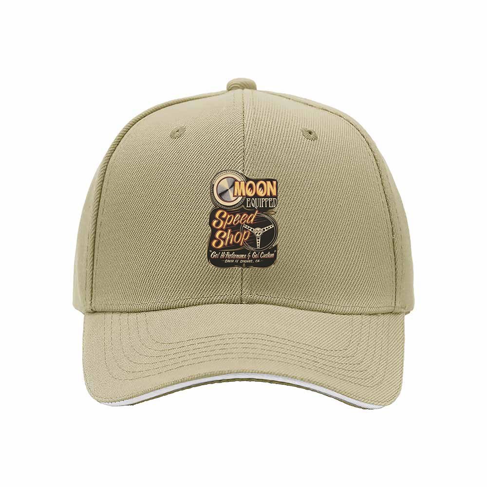 Moon Equipped Speed Shop Baseball Cap Men's Women's Gift Hat - Image 4