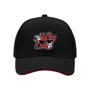 Motley Crue Logo Baseball Cap Men Women Rock Band Hat Gift