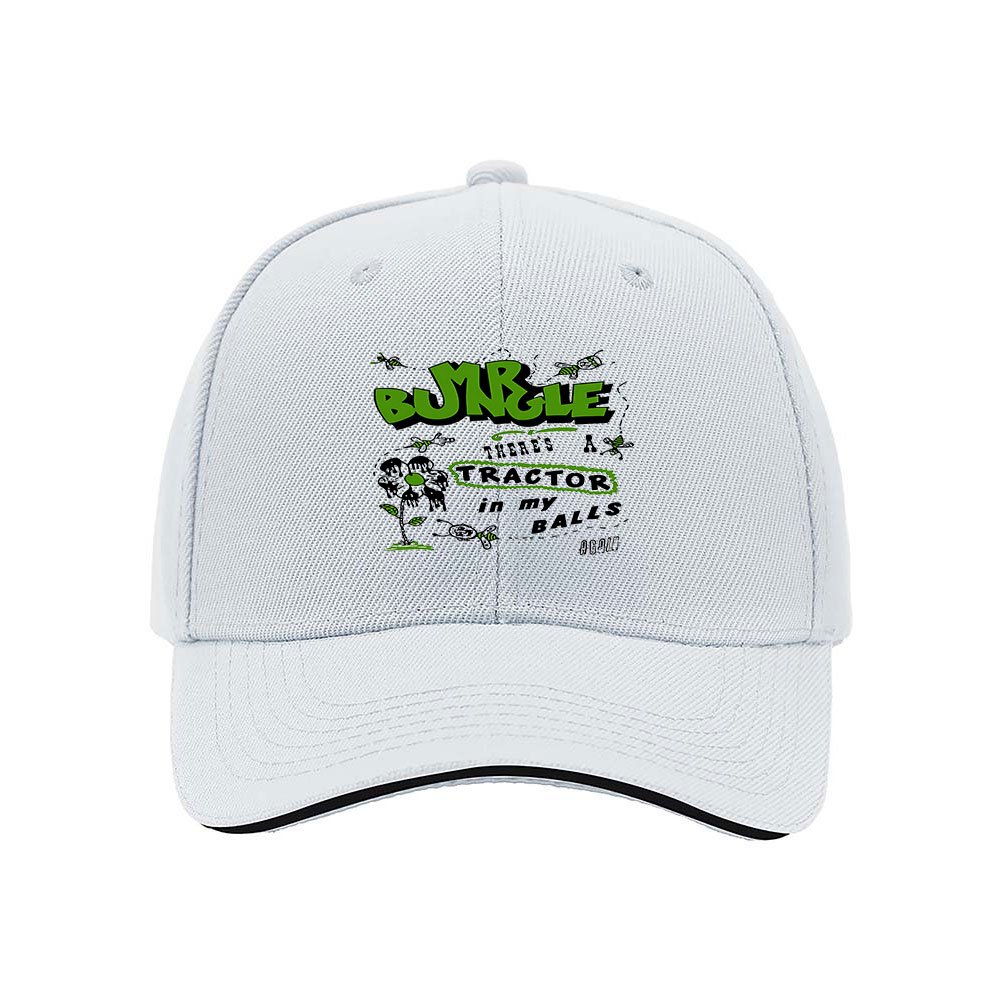 Bungle Logo Men's Baseball Cap Green Print Gift Hat - Image 5
