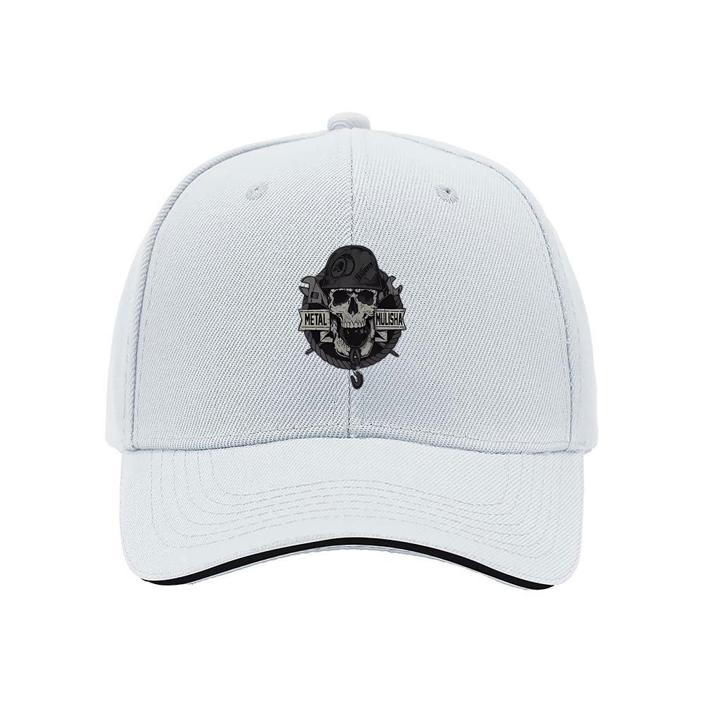 Black Skull Logo Baseball Cap Men's Women's Gift Fashion Hat - Image 5