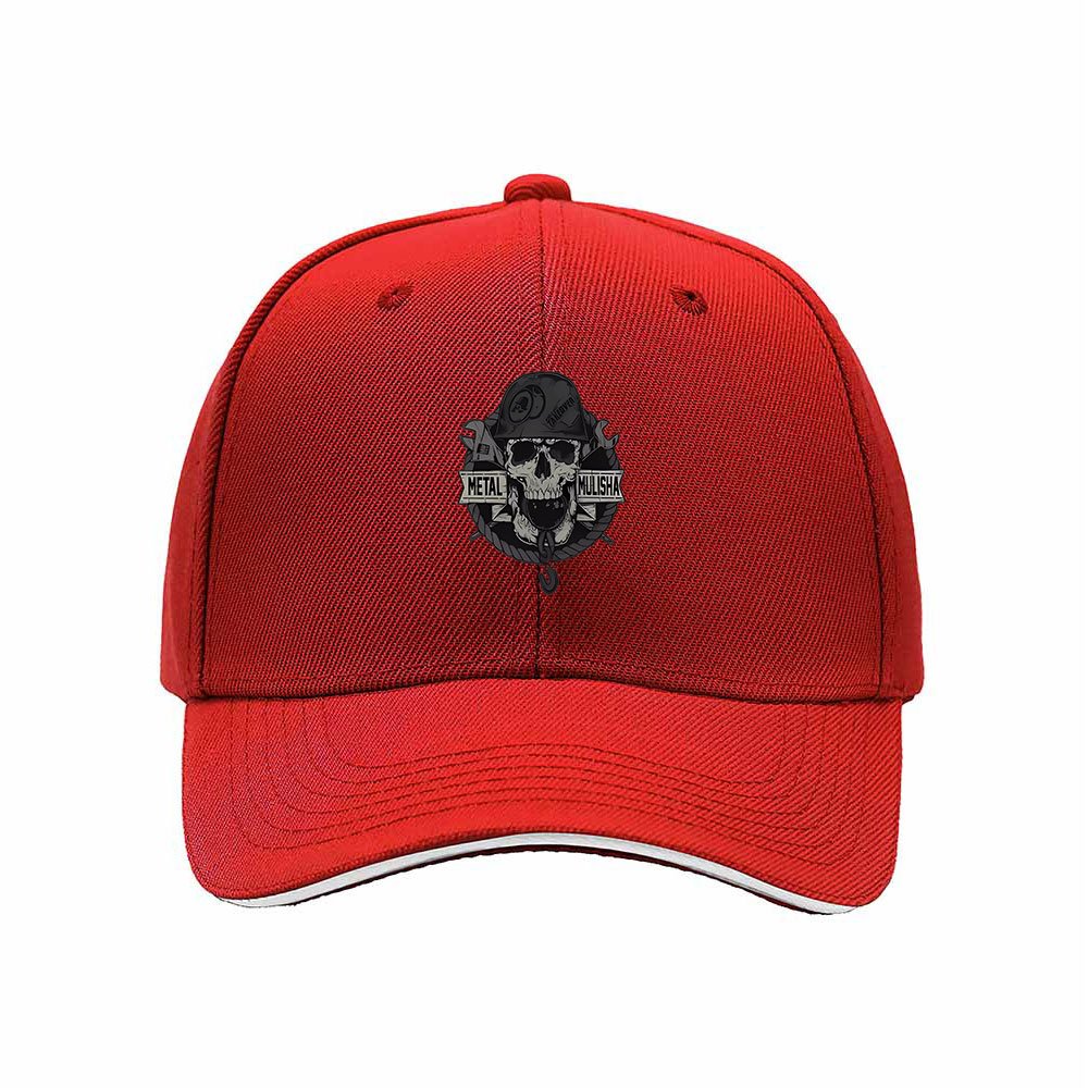 Black Skull Logo Baseball Cap Men's Women's Gift Fashion Hat - Image 6