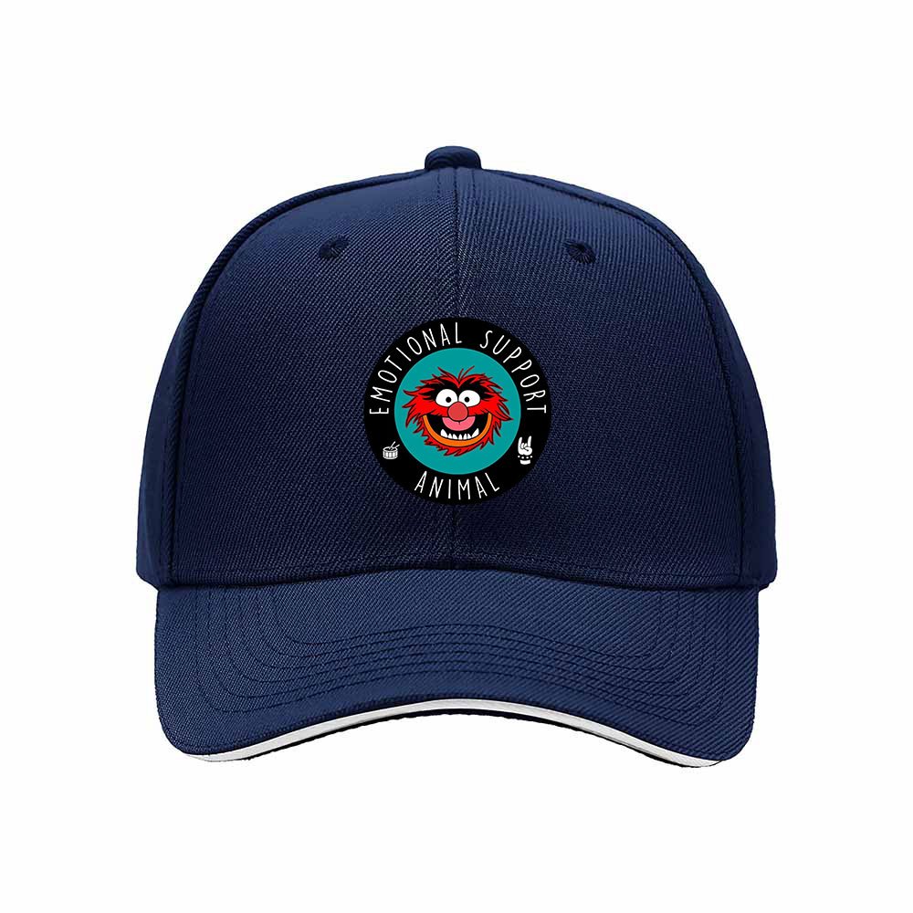 Emotional Support Animal Muppet Hat Men's Baseball Cap Gift - Image 2