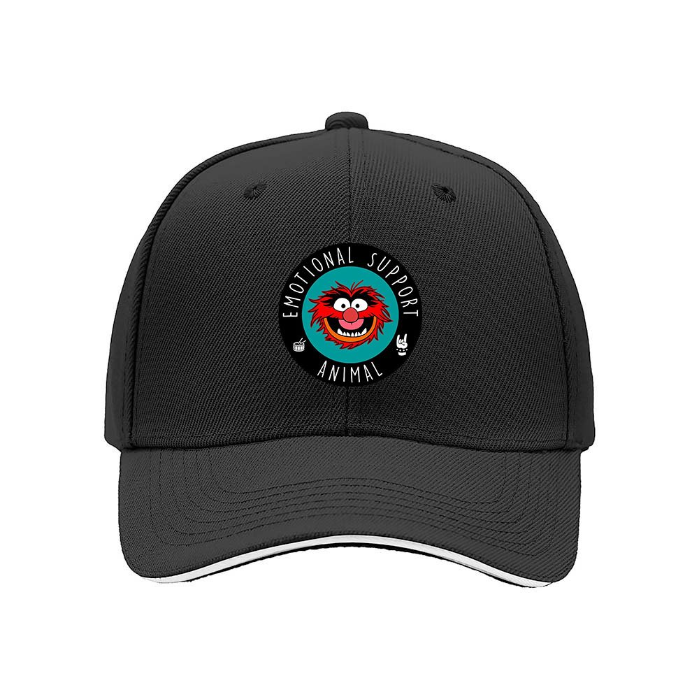 Emotional Support Animal Muppet Hat Men's Baseball Cap Gift - Image 3