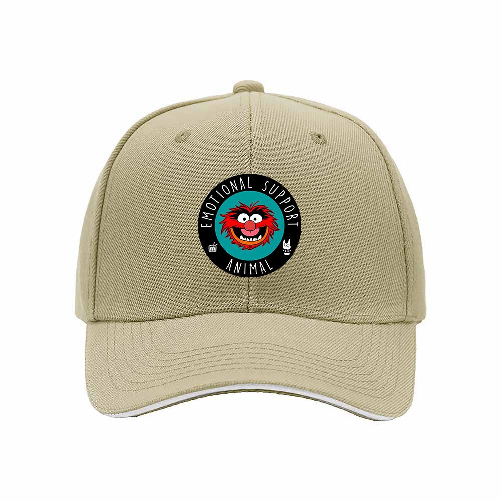 Emotional Support Animal Muppet Hat Men's Baseball Cap Gift - Image 4