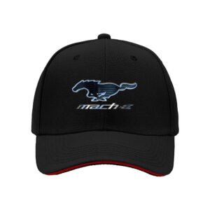 Ford Mustang Mach E Logo Men's Baseball Cap Gift for Car Enthusiasts