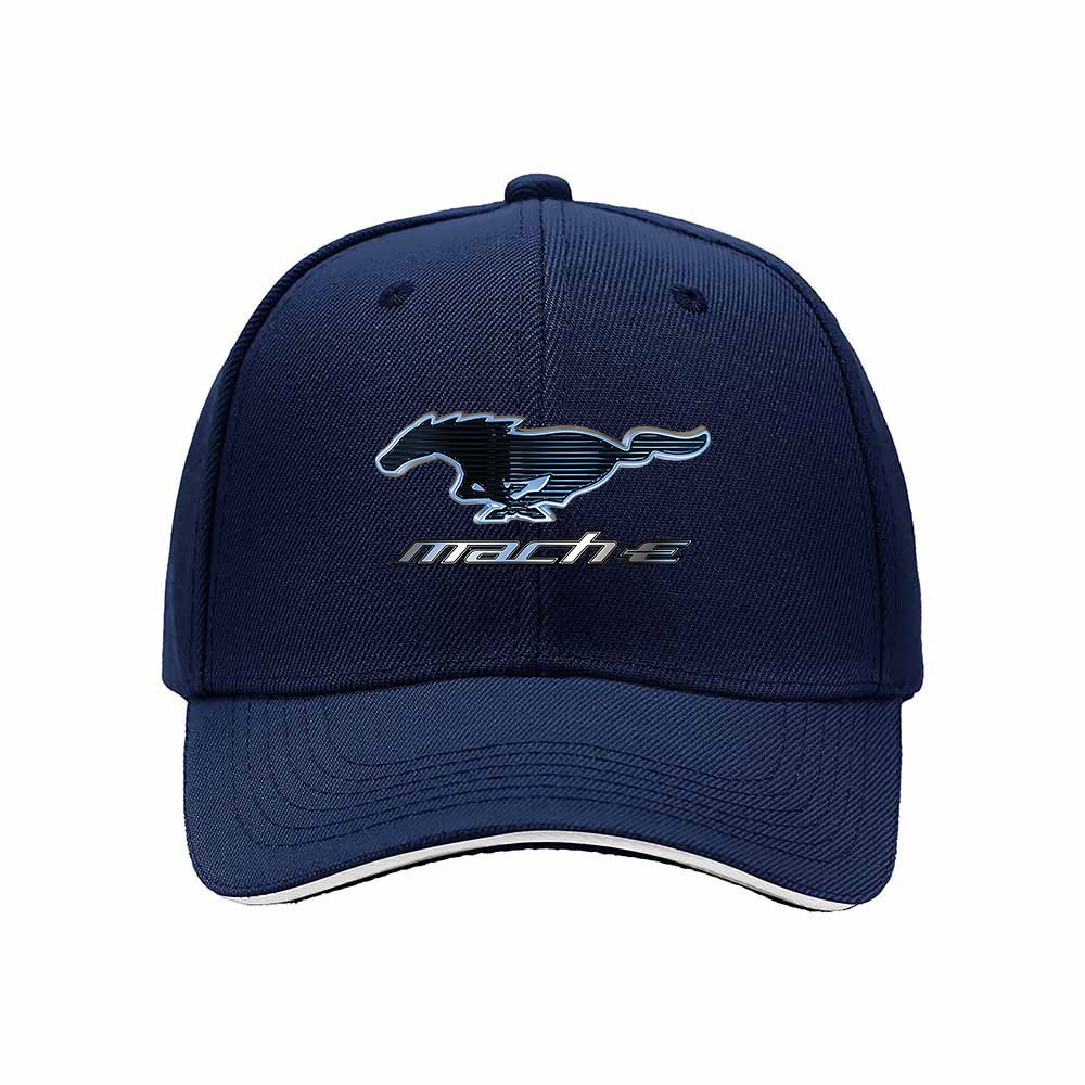 Ford Mustang Mach E Logo Men's Baseball Cap Gift for Car Enthusiasts - Image 2