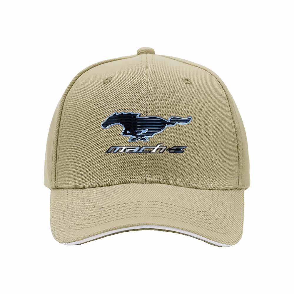 Ford Mustang Mach E Logo Men's Baseball Cap Gift for Car Enthusiasts - Image 4