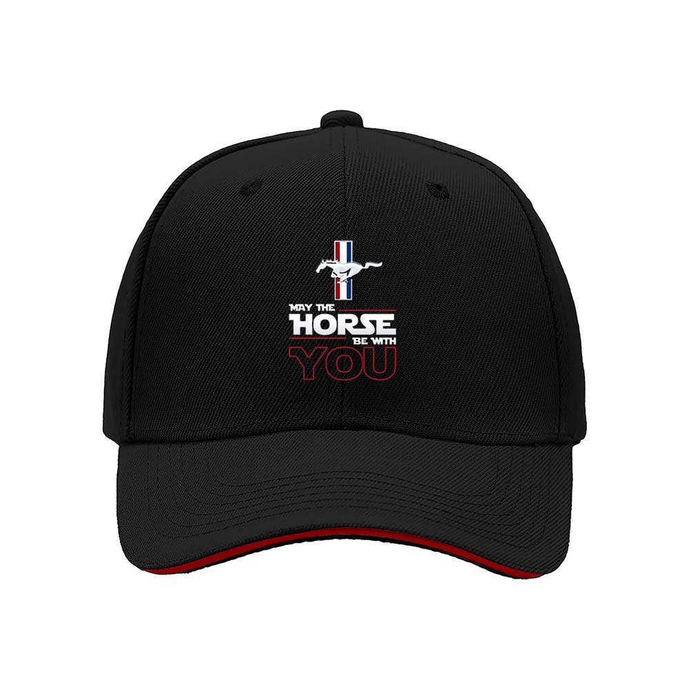 May The Horse Be With You Mustang Baseball Cap Men Women Gift