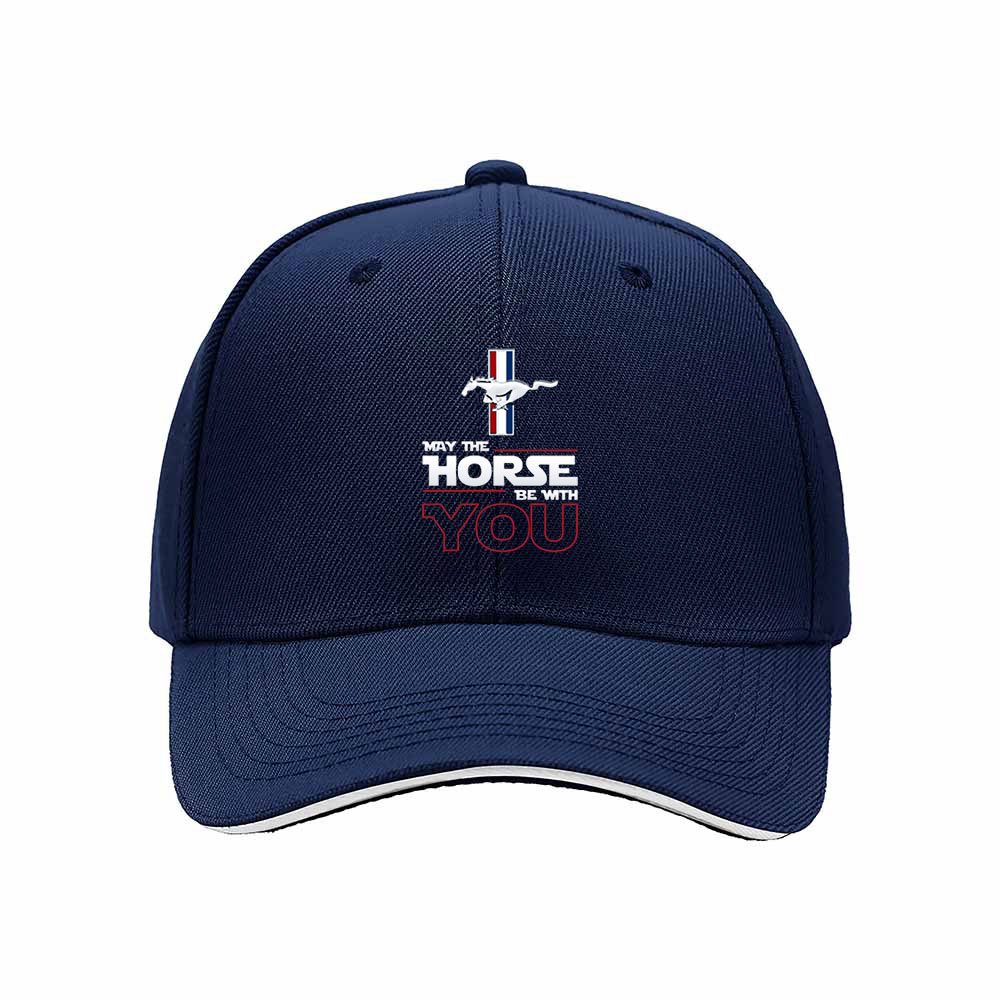 May The Horse Be With You Mustang Baseball Cap Men Women Gift - Image 2