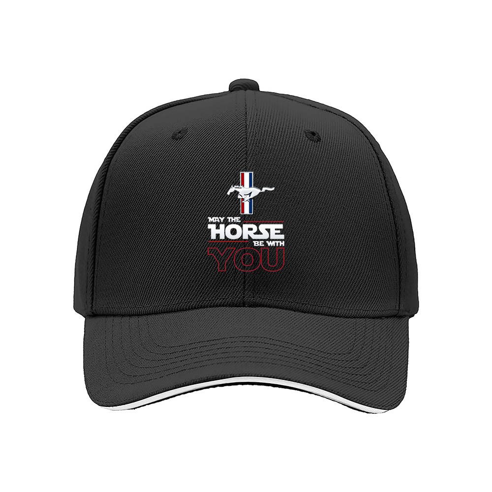 May The Horse Be With You Mustang Baseball Cap Men Women Gift - Image 3