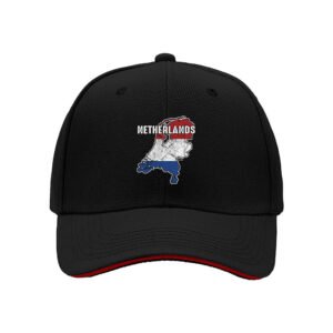 Netherlands Map Flag Baseball Cap Men Women Gift Hat
