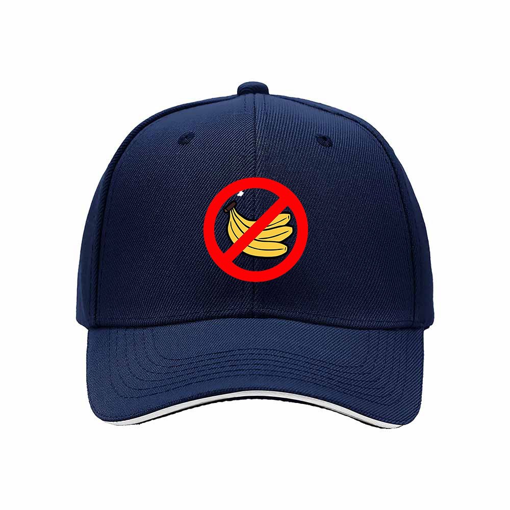 No Bananas Baseball Cap Men Women Funny Gift Hat - Image 2