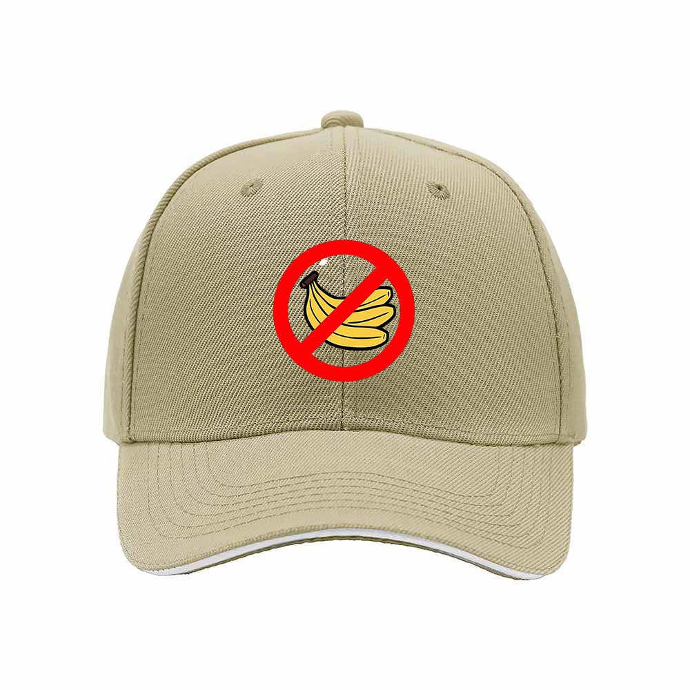No Bananas Baseball Cap Men Women Funny Gift Hat - Image 4