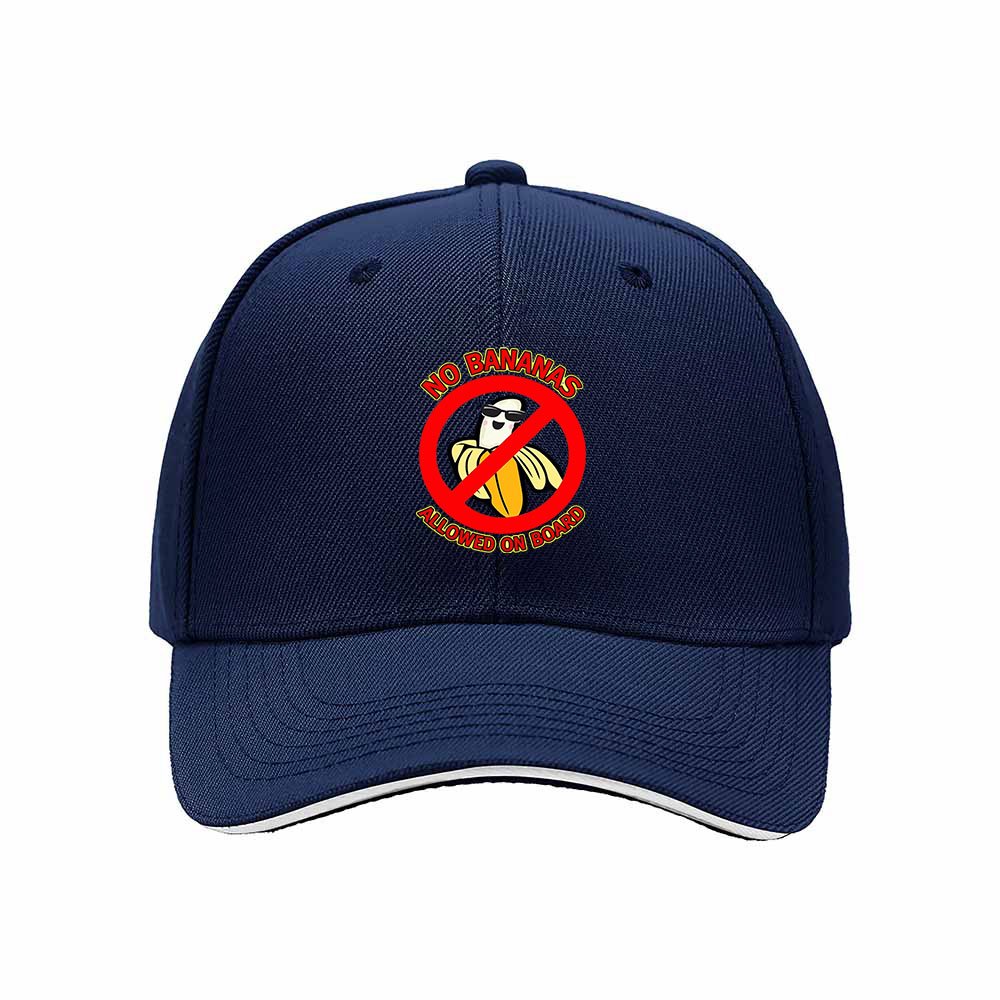 No Bananas Allowed Men's Baseball Cap Funny Gift Hat - Image 2