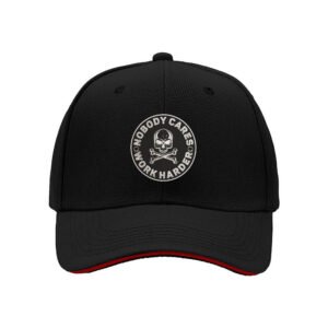 Nobody Cares Work Harder Skull Cap Men's Baseball Hat Gift