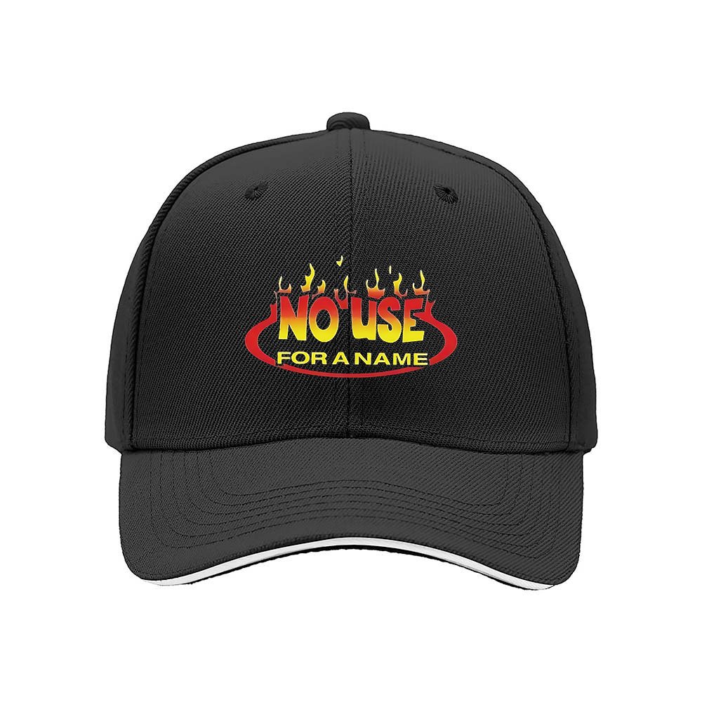 No Use For A Name Flame Logo Baseball Cap Men Women Hat Gift - Image 3